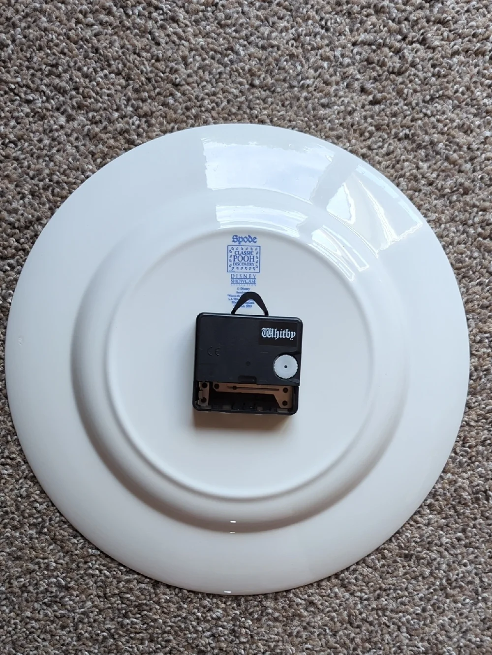 2003 Spode Classic Winnie The Pooh Clock Plate